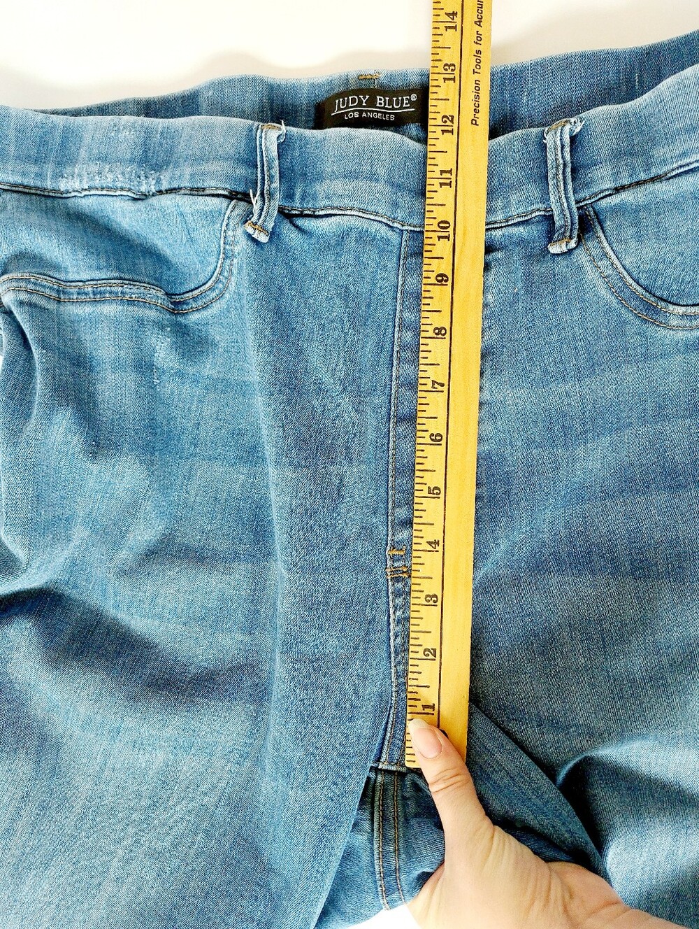 Santa Clara Pull On High Rise Slim Bootcut Jeans 18W Judy Blue #JB88520MD - Picture 7 of 8
